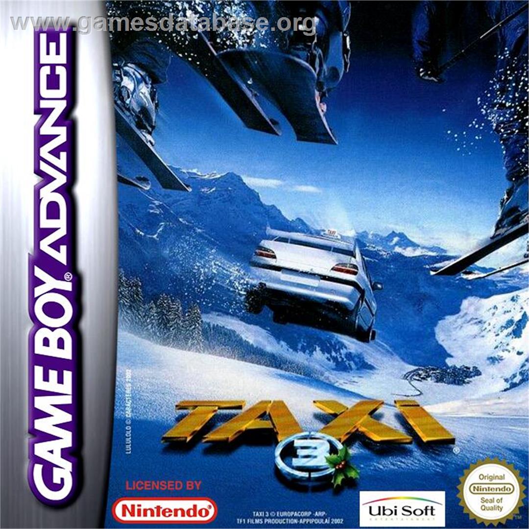 Taxi 3 - Nintendo Game Boy Advance - Artwork - Box