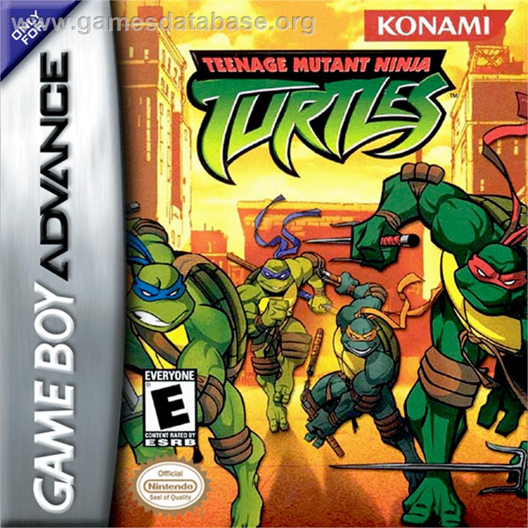 Teenage Mutant Ninja Turtles - Nintendo Game Boy Advance - Artwork - Box