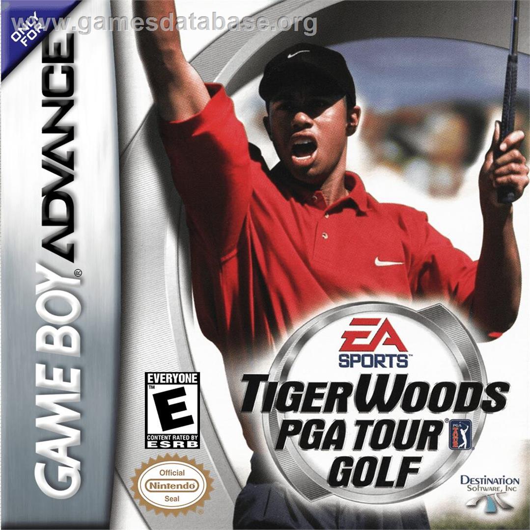 Tiger Woods Pga Tour Golf - Nintendo Game Boy Advance - Artwork - Box