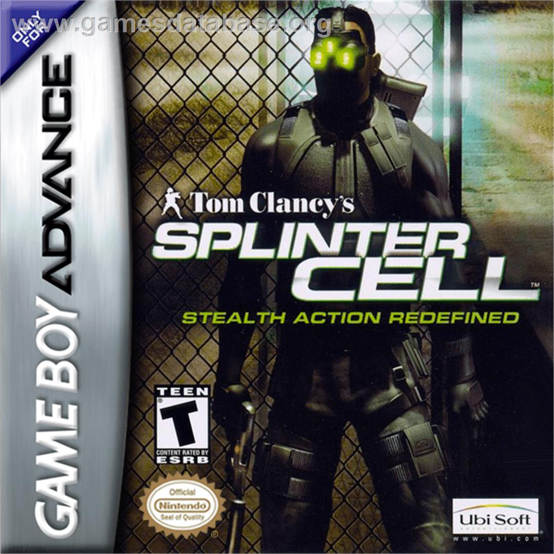 Tom Clancy's Splinter Cell - Nintendo Game Boy Advance - Artwork - Box