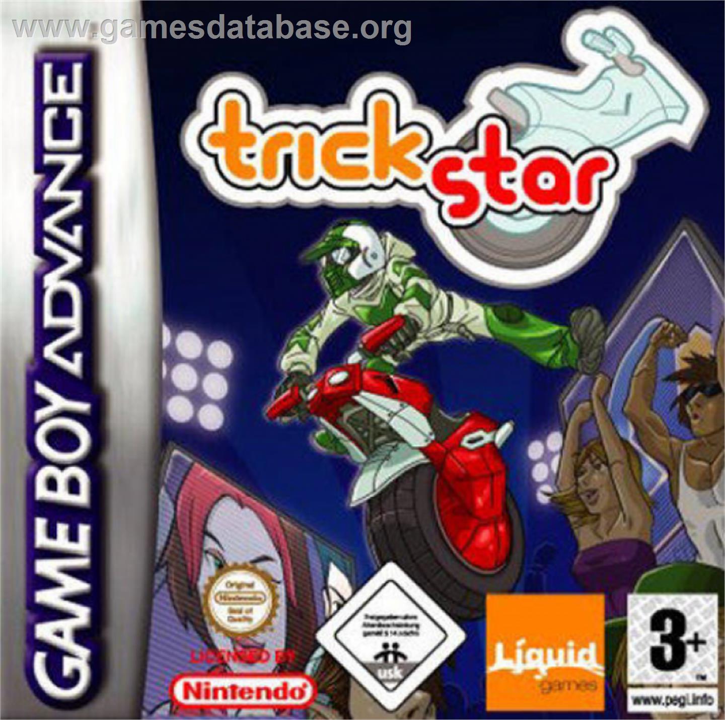 Trick Star - Nintendo Game Boy Advance - Artwork - Box