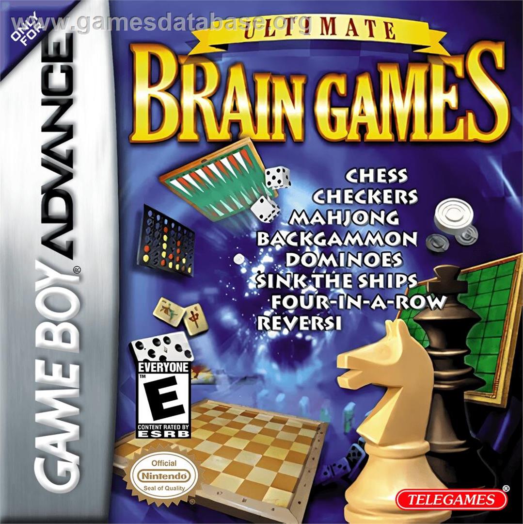 Ultimate Brain Games - Nintendo Game Boy Advance - Artwork - Box