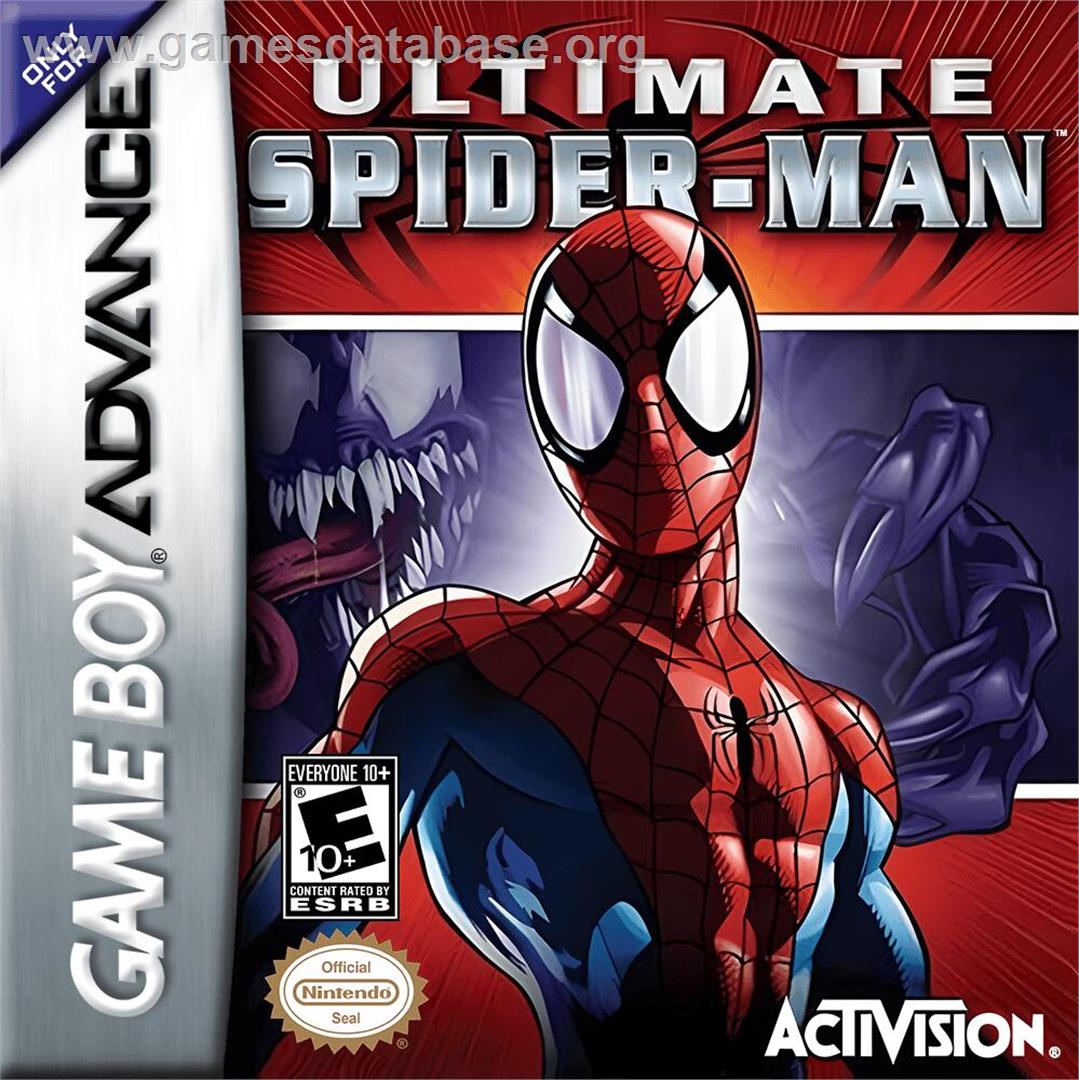 Ultimate Spider-man - Nintendo Game Boy Advance - Artwork - Box