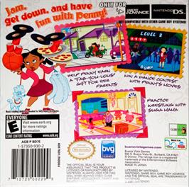 Box back cover for Proud Family on the Nintendo Game Boy Advance.
