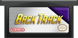 Cartridge artwork for BackTrack on the Nintendo Game Boy Advance.