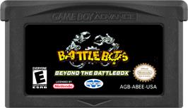 Cartridge artwork for BattleBots - Beyond the BattleBox on the Nintendo Game Boy Advance.