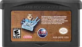 Cartridge artwork for Big Mutha Truckers on the Nintendo Game Boy Advance.