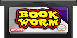 Cartridge artwork for BookWorm Deluxe on the Nintendo Game Boy Advance.
