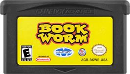 Cartridge artwork for Bookworm on the Nintendo Game Boy Advance.