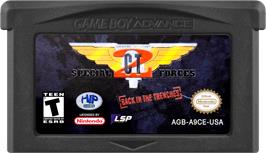 Cartridge artwork for Ct Special Forces - Back To Hell on the Nintendo Game Boy Advance.