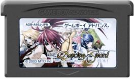 Cartridge artwork for Dancing Sword - Senkou on the Nintendo Game Boy Advance.
