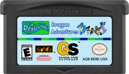 Cartridge artwork for Dragon Tales - Dragon Adventures on the Nintendo Game Boy Advance.
