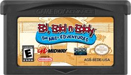 Cartridge artwork for Ed Edd'n Eddy - The Mis-Edventures on the Nintendo Game Boy Advance.