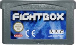 Cartridge artwork for Fightbox on the Nintendo Game Boy Advance.