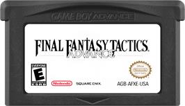 Cartridge artwork for Final Fantasy Tactics Advance on the Nintendo Game Boy Advance.