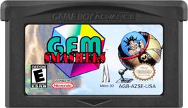 Cartridge artwork for Gem Smashers on the Nintendo Game Boy Advance.