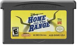 Cartridge artwork for Home on the Range on the Nintendo Game Boy Advance.