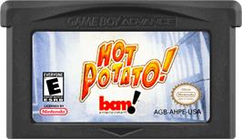 Cartridge artwork for Hot Potato! on the Nintendo Game Boy Advance.