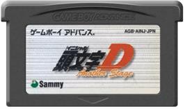 Cartridge artwork for Initial D - Another Stage on the Nintendo Game Boy Advance.