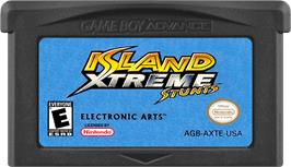 Cartridge artwork for Island Xtreme Stunts on the Nintendo Game Boy Advance.