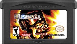 Cartridge artwork for Kill.switch on the Nintendo Game Boy Advance.