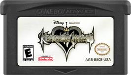 Cartridge artwork for Kingdom Hearts - Chain Of Memories on the Nintendo Game Boy Advance.