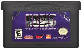 Cartridge artwork for Kong - King In Atlantis on the Nintendo Game Boy Advance.