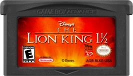 Cartridge artwork for Lion King ,The on the Nintendo Game Boy Advance.
