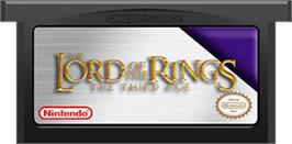 Cartridge artwork for Lord of the Rings: The Third Age on the Nintendo Game Boy Advance.