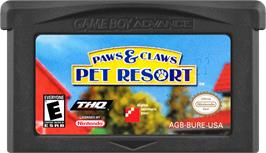 Cartridge artwork for Meine Tierpension on the Nintendo Game Boy Advance.
