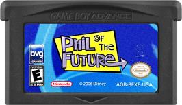 Cartridge artwork for Phil Of The Future on the Nintendo Game Boy Advance.