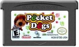 Cartridge artwork for Pokemon Ruby on the Nintendo Game Boy Advance.