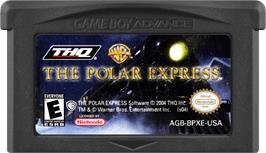 Cartridge artwork for Polar Express, The on the Nintendo Game Boy Advance.