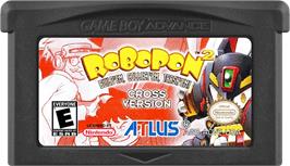 Cartridge artwork for Robopon 2 - Cross Version on the Nintendo Game Boy Advance.