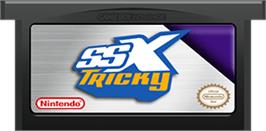Cartridge artwork for SSX Tricky on the Nintendo Game Boy Advance.