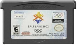 Cartridge artwork for Salt Lake 2002 on the Nintendo Game Boy Advance.