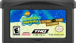 Cartridge artwork for Spongebob Squarepants - Revenge Of The Flying Dutchman on the Nintendo Game Boy Advance.