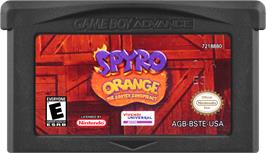 Cartridge artwork for Spyro - Fusion on the Nintendo Game Boy Advance.