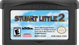 Cartridge artwork for Stuart Little 2 on the Nintendo Game Boy Advance.
