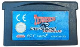 Cartridge artwork for Thunderbirds - International Rescue on the Nintendo Game Boy Advance.