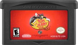 Cartridge artwork for Tom And Jerry Tales on the Nintendo Game Boy Advance.