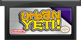 Cartridge artwork for Urban Yeti on the Nintendo Game Boy Advance.