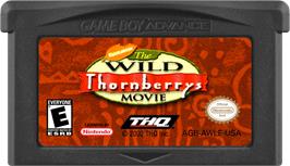 Cartridge artwork for Wild Thornberrys Movie, The on the Nintendo Game Boy Advance.