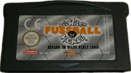 Cartridge artwork for Wilden Fussball-kerle, Die - Gefahr Im Wilde Kerle Land on the Nintendo Game Boy Advance.