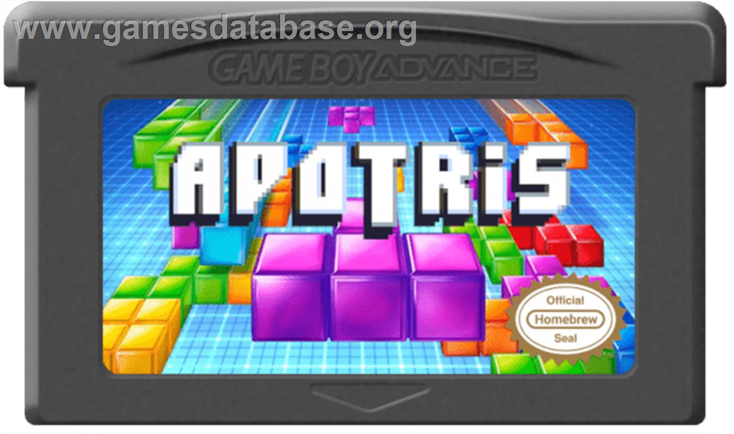 Apotris - Nintendo Game Boy Advance - Artwork - Cartridge