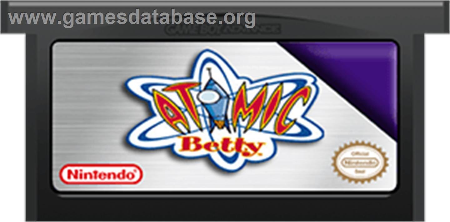 Atomic Betty - Nintendo Game Boy Advance - Artwork - Cartridge