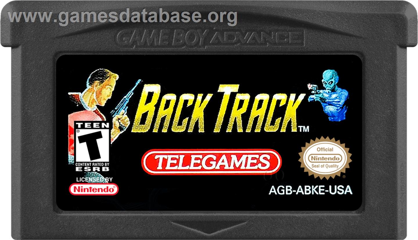 Back Track - Nintendo Game Boy Advance - Artwork - Cartridge