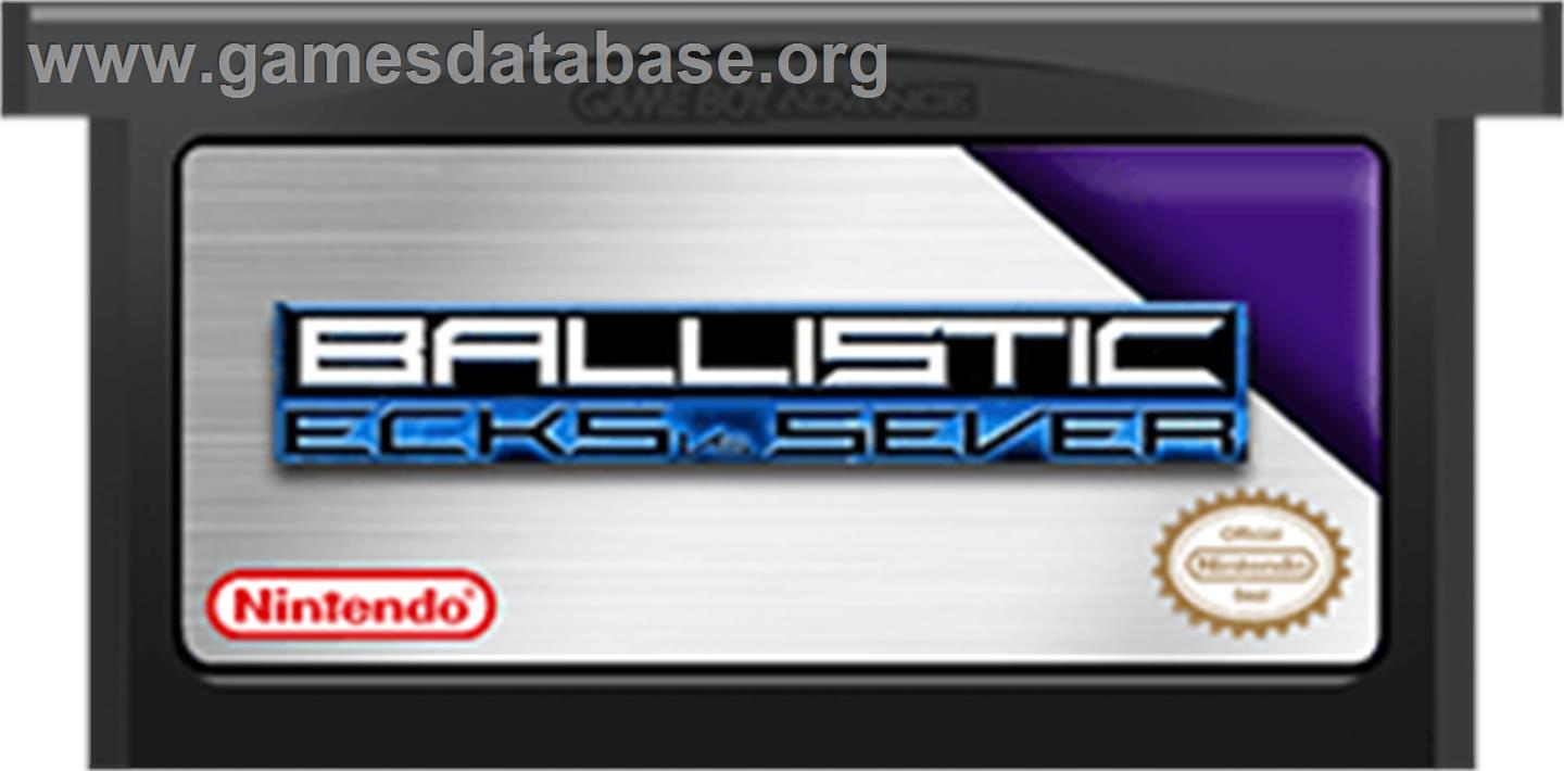 Ballistic: Ecks vs. Sever - Nintendo Game Boy Advance - Artwork - Cartridge