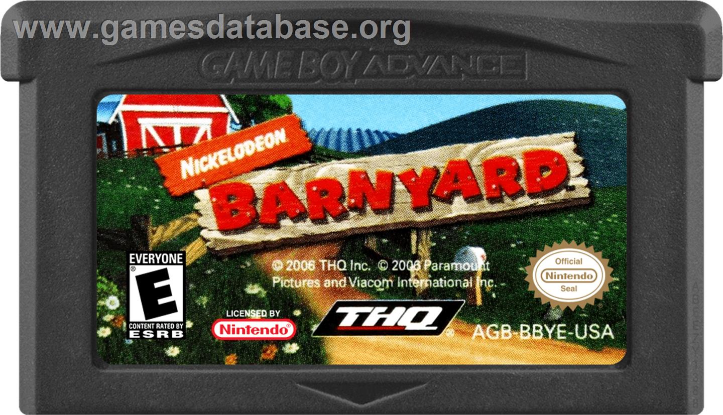 Barnyard - Nintendo Game Boy Advance - Artwork - Cartridge