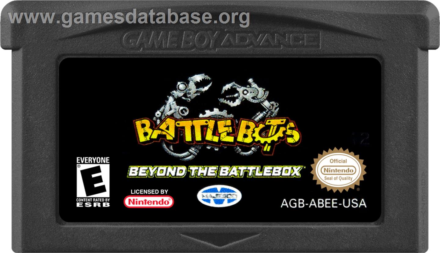 BattleBots - Beyond the BattleBox - Nintendo Game Boy Advance - Artwork - Cartridge